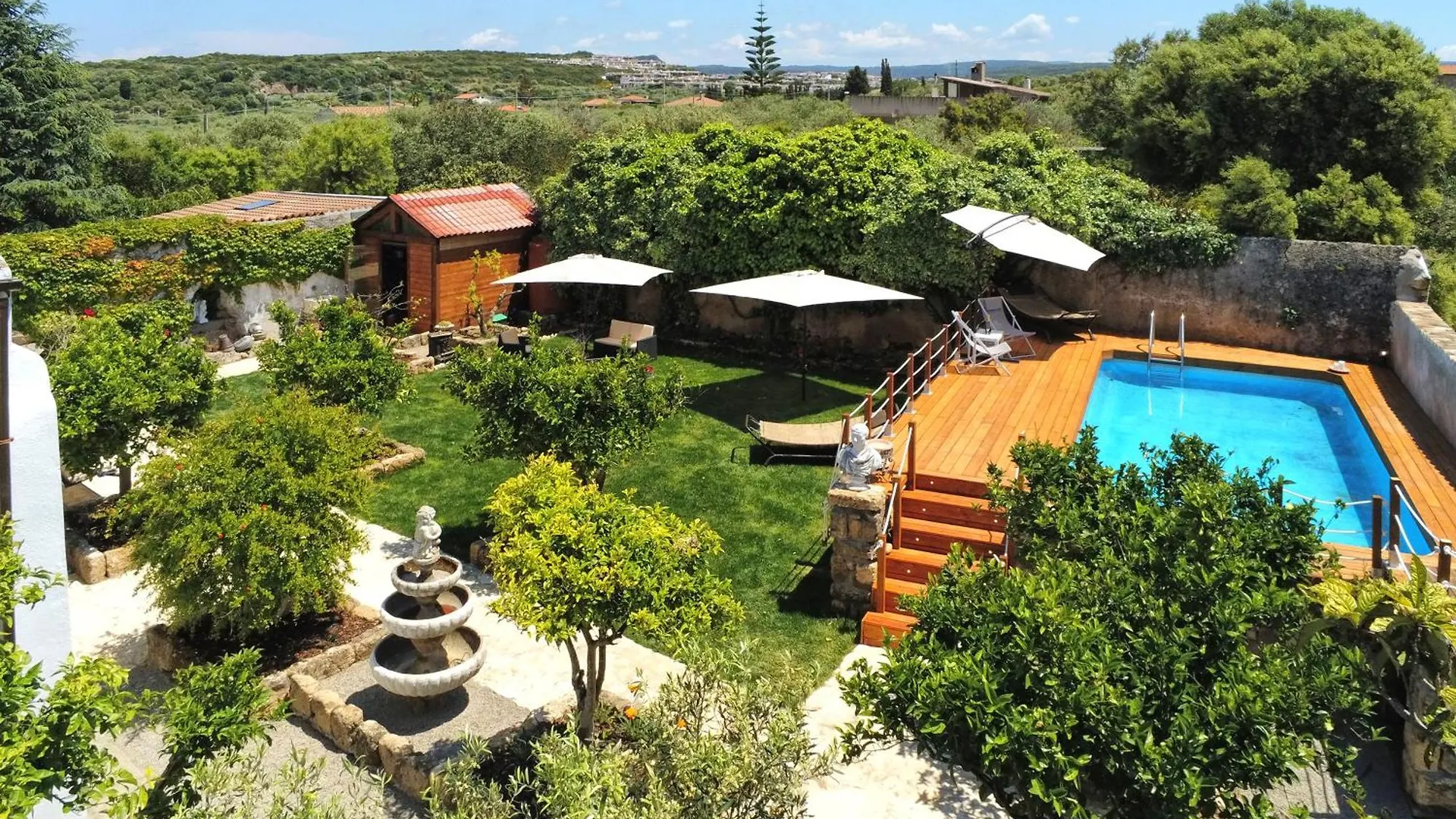 Restored Historic Mansion Paterno With Exclusive Pool, Wifi And Ac For 20 People Alghero