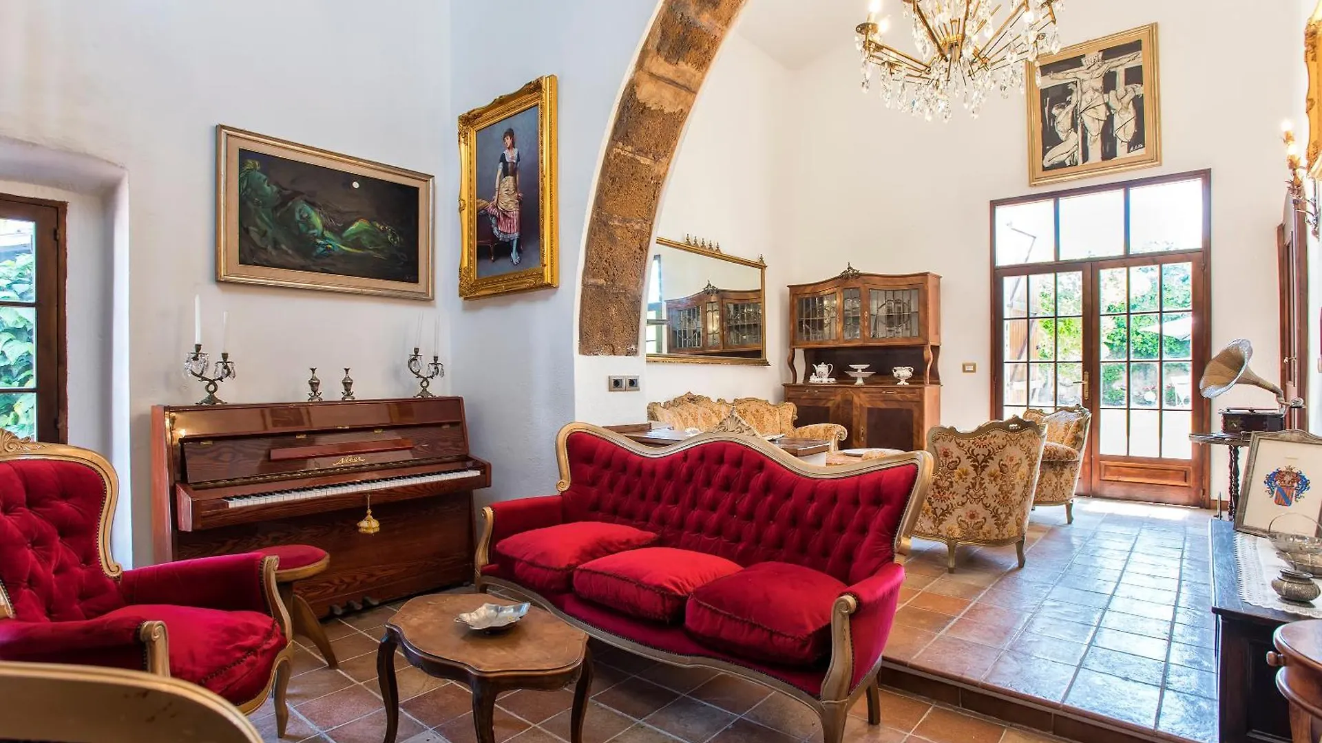 Restored Historic Mansion Paterno With Exclusive Pool, Wifi And Ac For 20 People Alghero